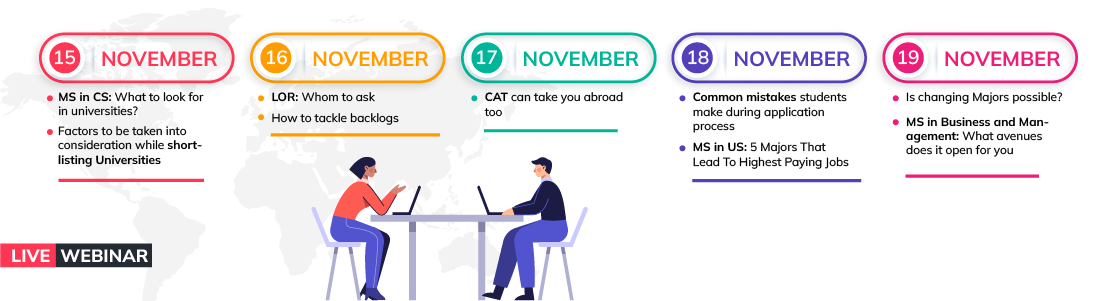 CAT can take you abroad too! 